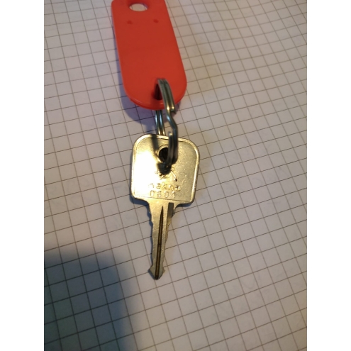 Leonhart Kicker Ersatzschlüssel für Druckschloss (Hekna 0601), KN539, Neu, Kickerschlüssel