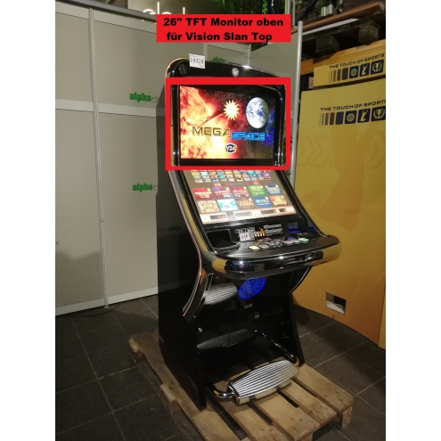 26“ TFT Monitor oben für Vision Slant Top, oberere TFT, im Austausch, GD8440