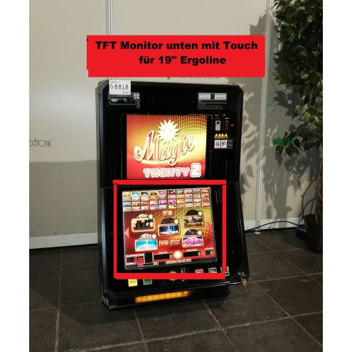 TFT Monitor mit Touch für Merkur Ergoline Geldspieler, Parts Ersatzteile, Ergoline Touchmonitor