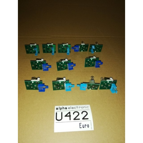 Tastenplatine für Walzengeräte und Mann oh Mann, U422, für Merkur Geldspieler und Spieltische Ersatzteile, Parts