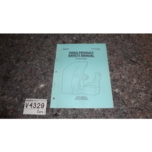 Safety Manual für Cruis`n World, Midway, Arcade, V4329, Cruisn World